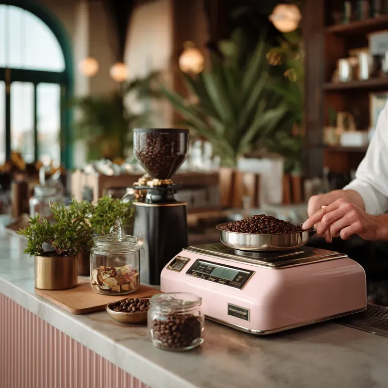 Modern Coffee Preparation Aesthetics