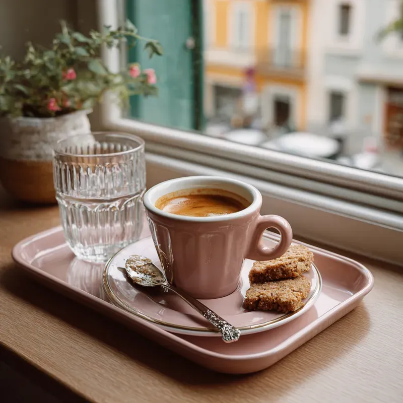 Modern Coffee Preparation Aesthetics