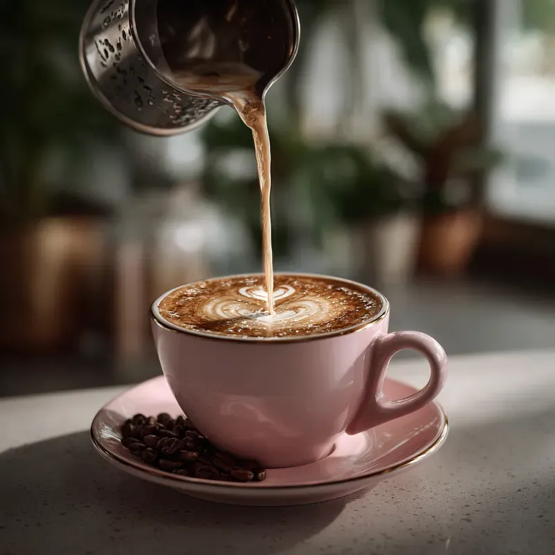 Modern Coffee Preparation Aesthetics