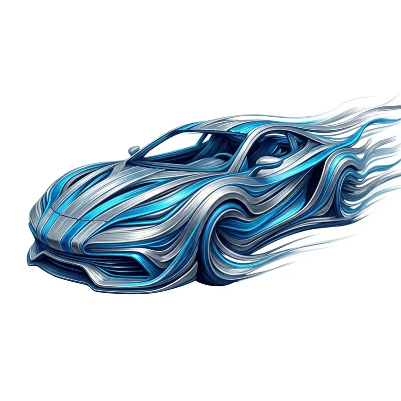 Dynamic Fluid Ribbon Art Templates