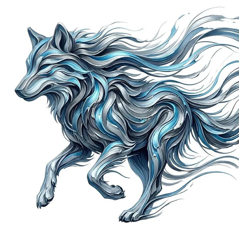 Dynamic Fluid Ribbon Art Templates