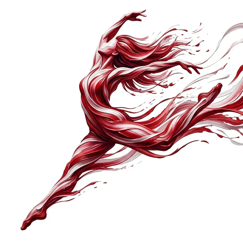 Dynamic Fluid Ribbon Art Templates