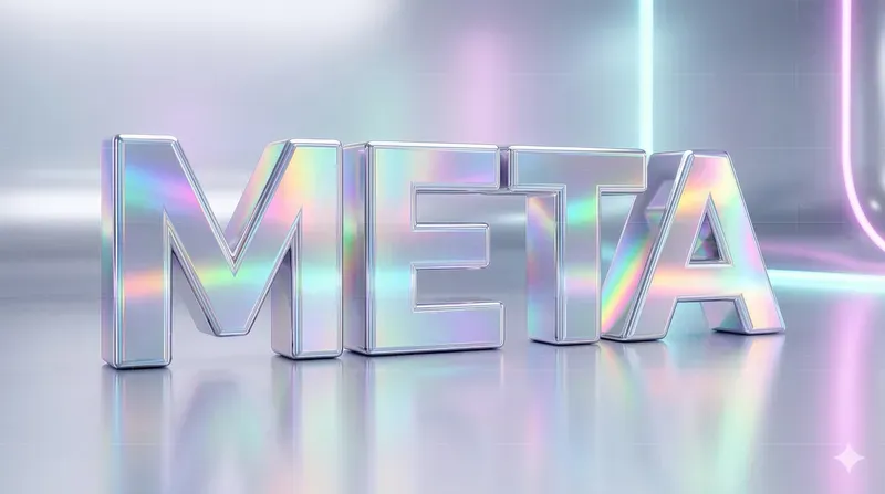 Holographic Chrome Text Generator