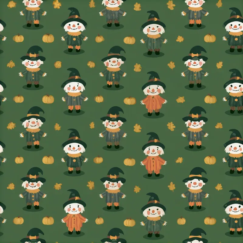 Halloween Seamless Pattern Generator