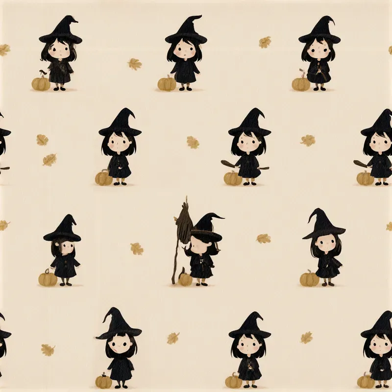 Halloween Seamless Pattern Generator