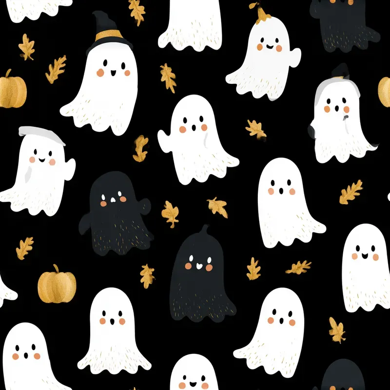 Halloween Seamless Pattern Generator