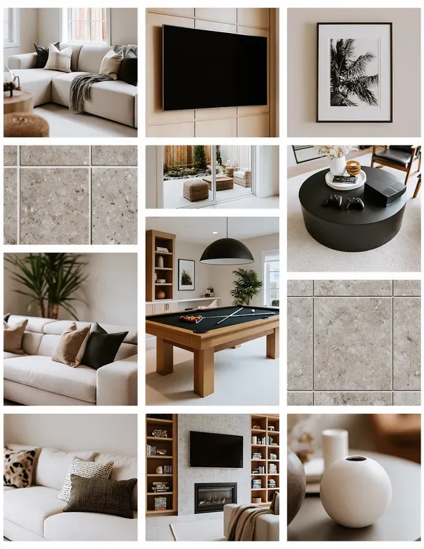 Interior Design Mood Board Sheets