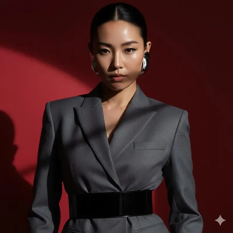 Moody Editorial Fashion Portrait Photos
