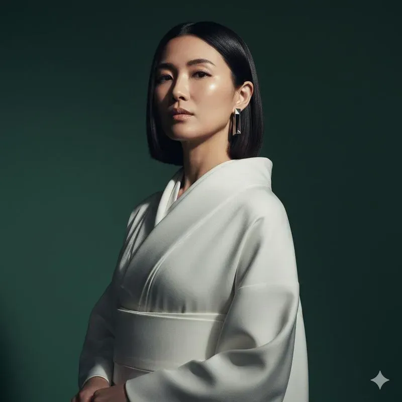 Moody Editorial Fashion Portrait Photos