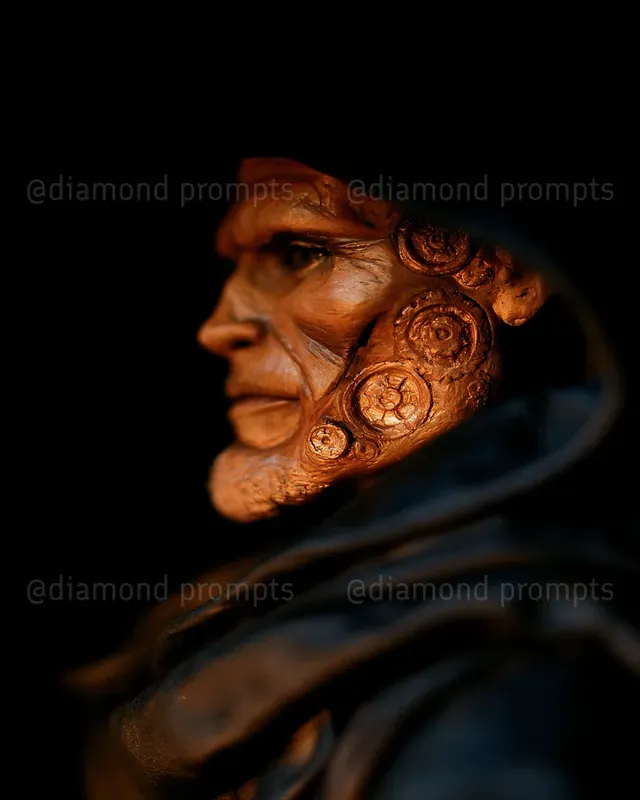 Chiaroscuro Waxwork Vignettes