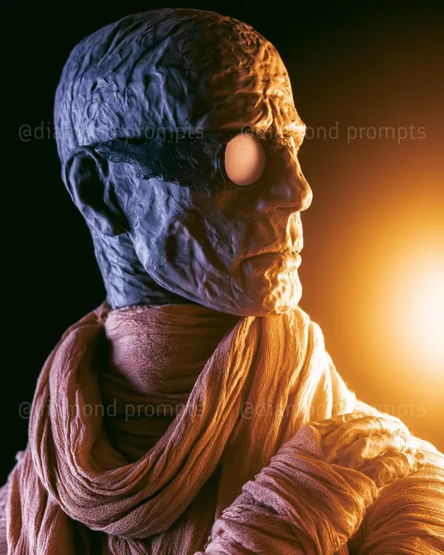 Chiaroscuro Waxwork Vignettes