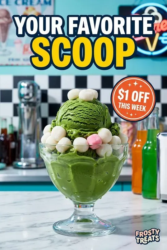 Ice Cream Frozen Treats Ads