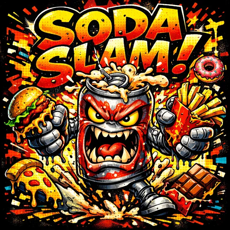 Bold Graffiti Cartoon Poster Generator