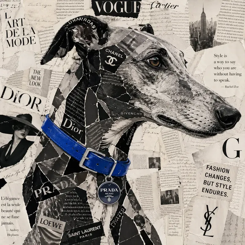Mixed Media Collage Art
