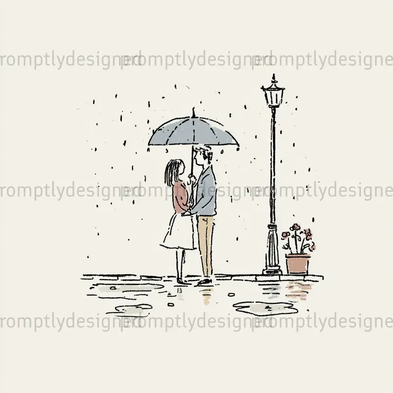 Cute Couple Drawings
