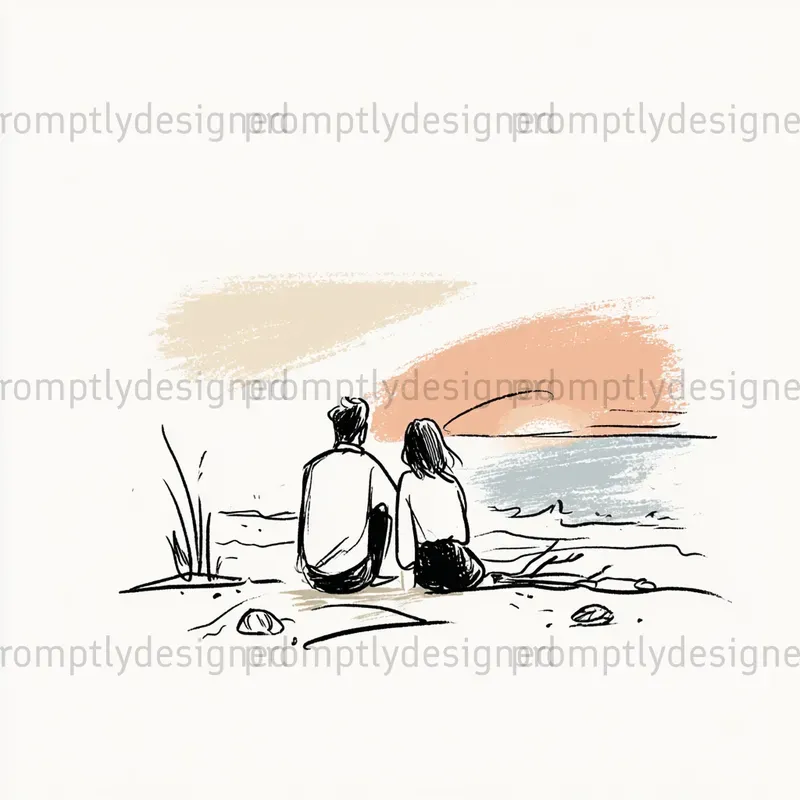 Cute Couple Drawings