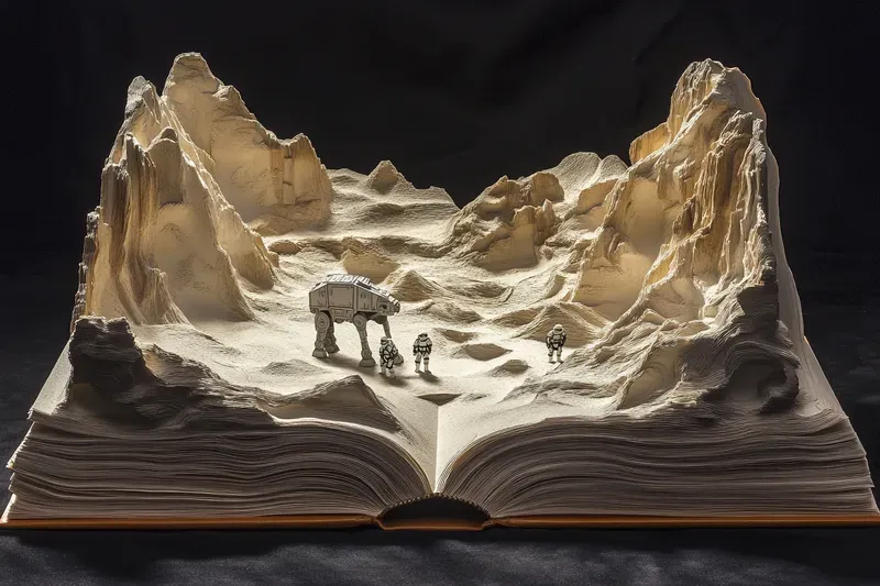Book Landscape Dioramas