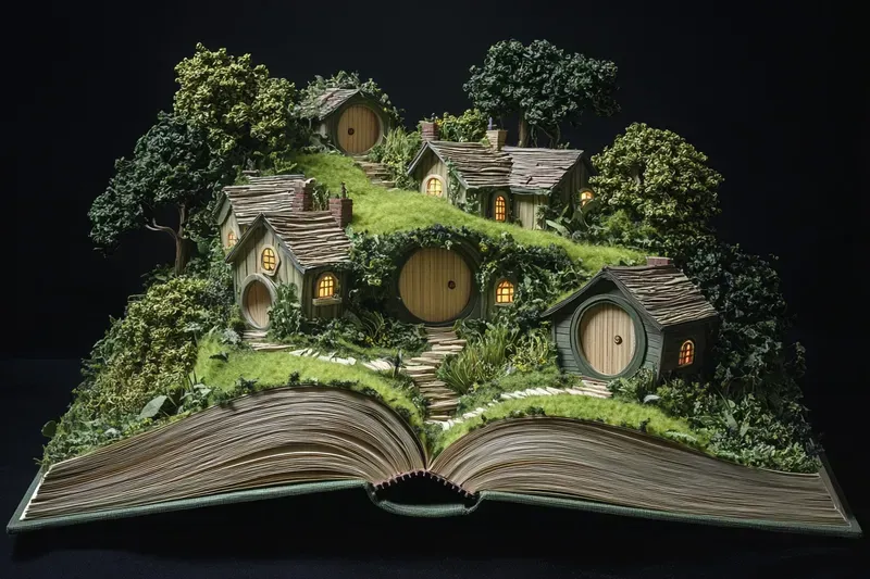 Book Landscape Dioramas