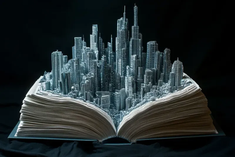 Book Landscape Dioramas