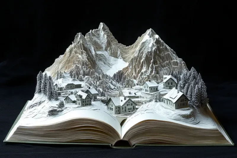 Book Landscape Dioramas