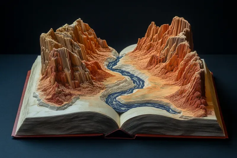Book Landscape Dioramas