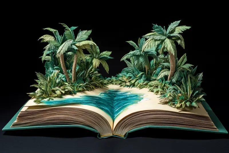 Book Landscape Dioramas
