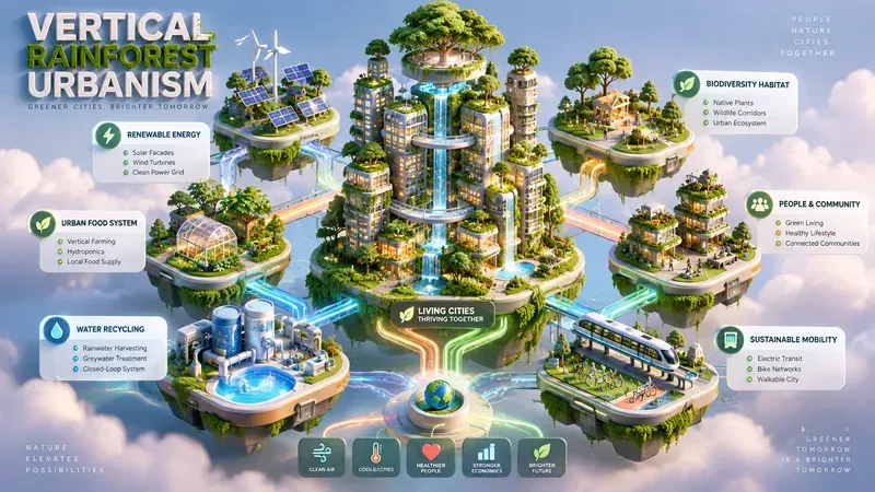 Modern 3D Isometric Ecosystem Flowcharts
