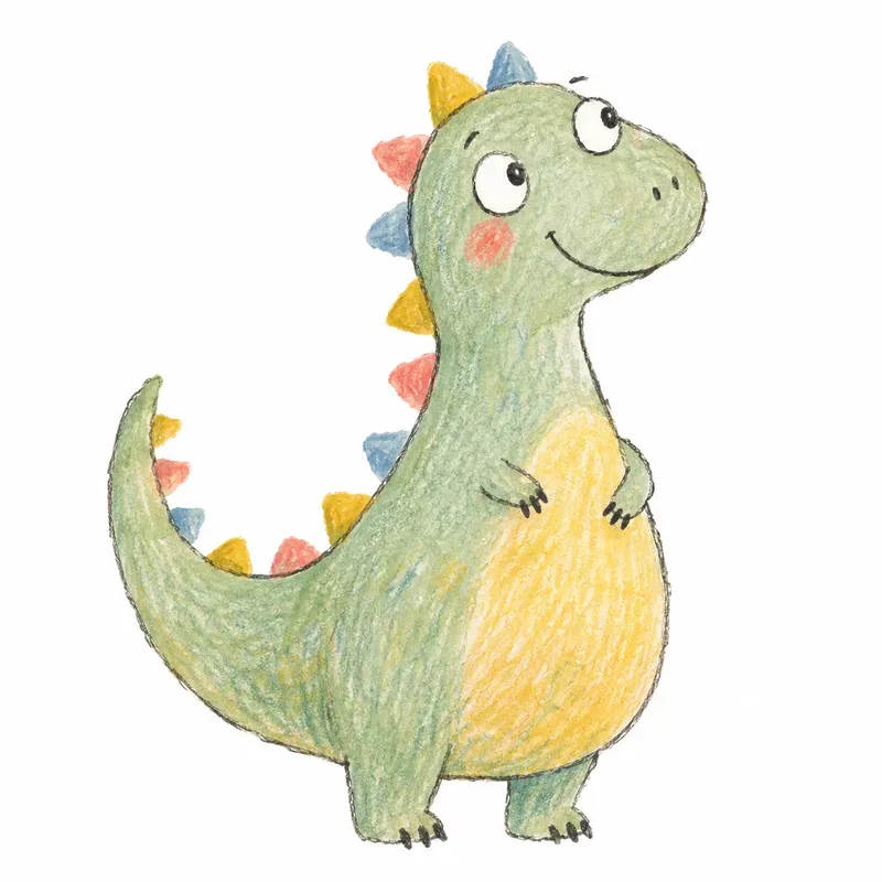 Quirky Ink Watercolor Kids Book Art