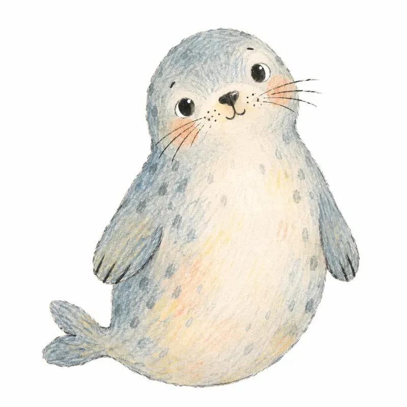 Quirky Ink Watercolor Kids Book Art
