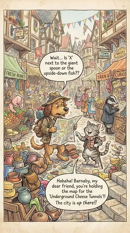 Storybook Comic Illustrations