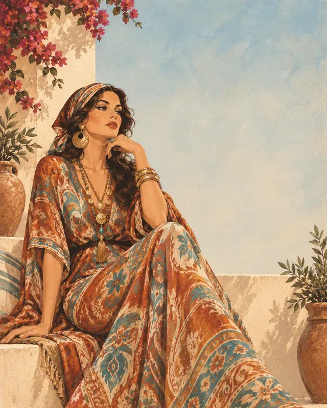 Vintage Fashion Era Portrait Generator