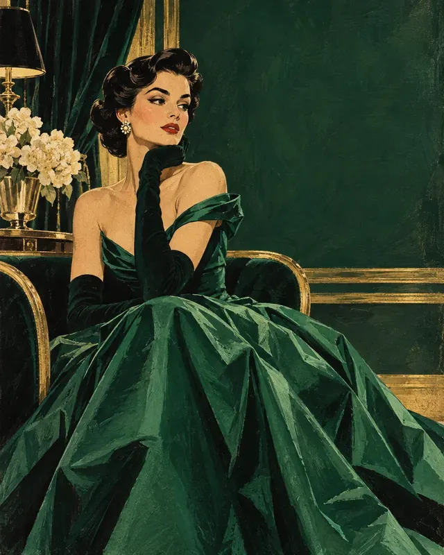 Vintage Fashion Era Portrait Generator