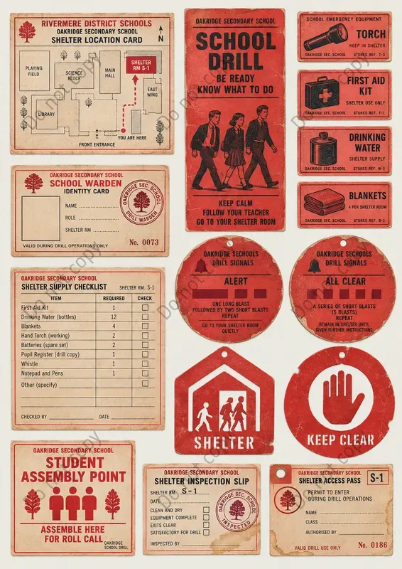 Cold War Civil Defence Ephemera