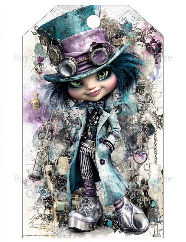 Alice In Cyberpunk World Product Tags