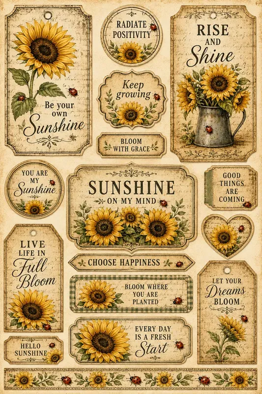 Vintage Bee Label Collections