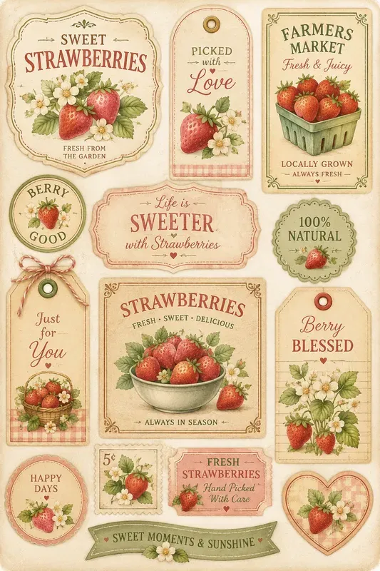 Vintage Bee Label Collections