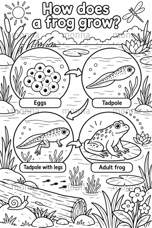 Life Cycle Coloring Journeys