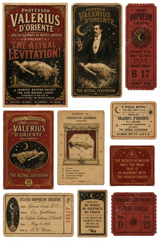 Magic Show Vintage Ephemera