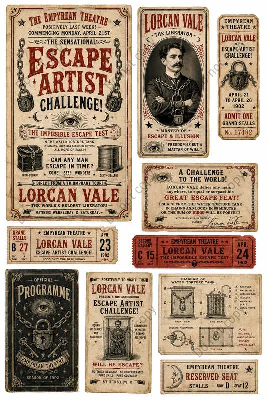 Magic Show Vintage Ephemera