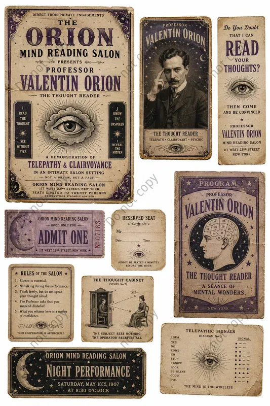 Magic Show Vintage Ephemera