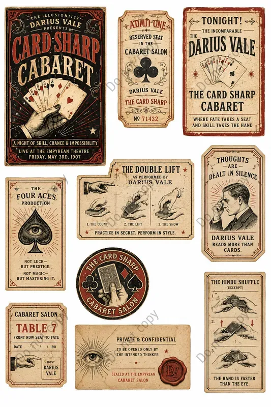 Magic Show Vintage Ephemera