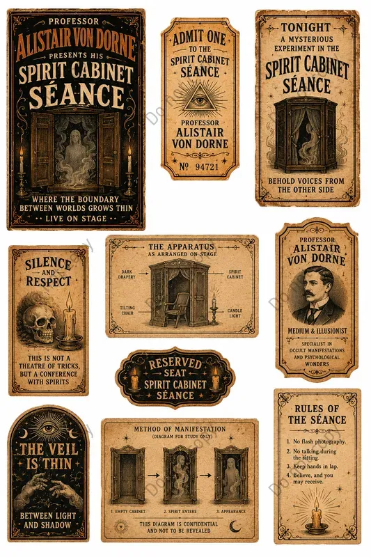 Magic Show Vintage Ephemera