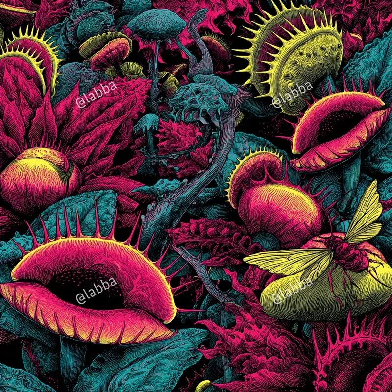 Psychedelic Alchemy Patterns