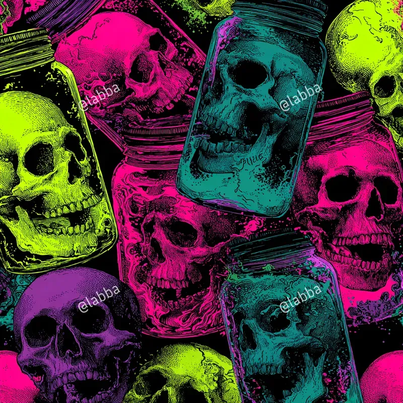 Psychedelic Alchemy Patterns