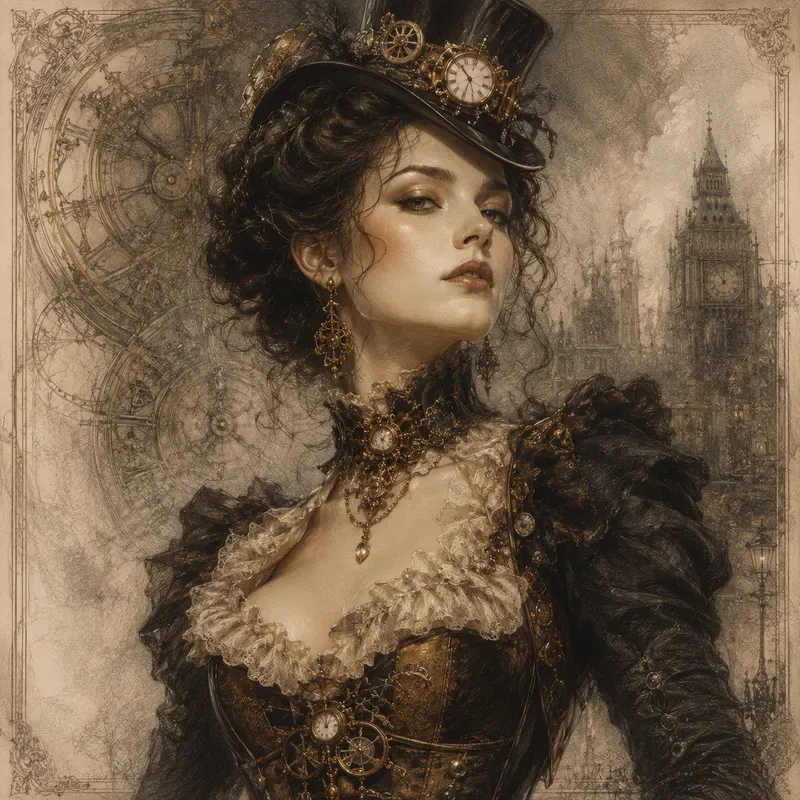 Timeless Glamour Portrait Generator