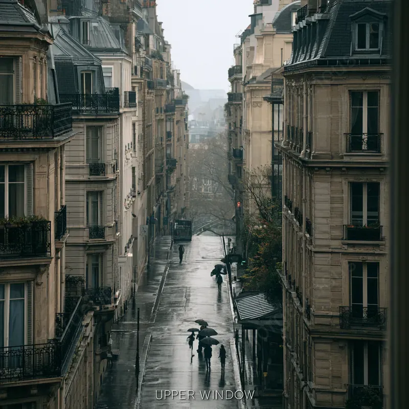 Rainy Urban Photo Covers
