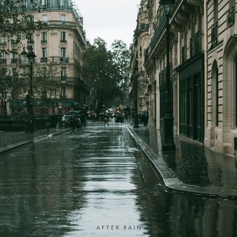 Rainy Urban Photo Covers