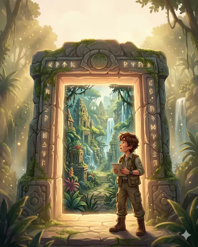 Magical Portal Storybook Covers