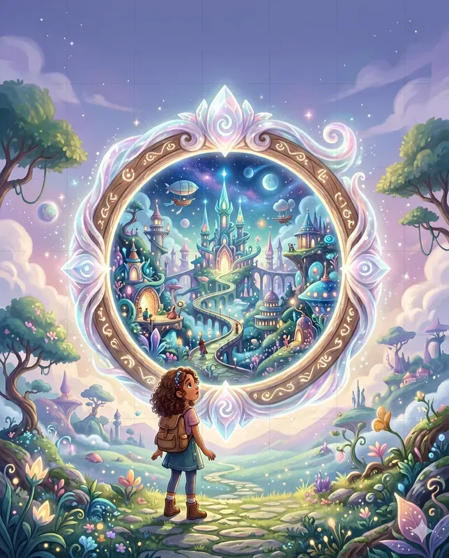 Magical Portal Storybook Covers