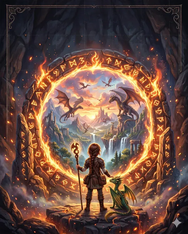 Magical Portal Storybook Covers